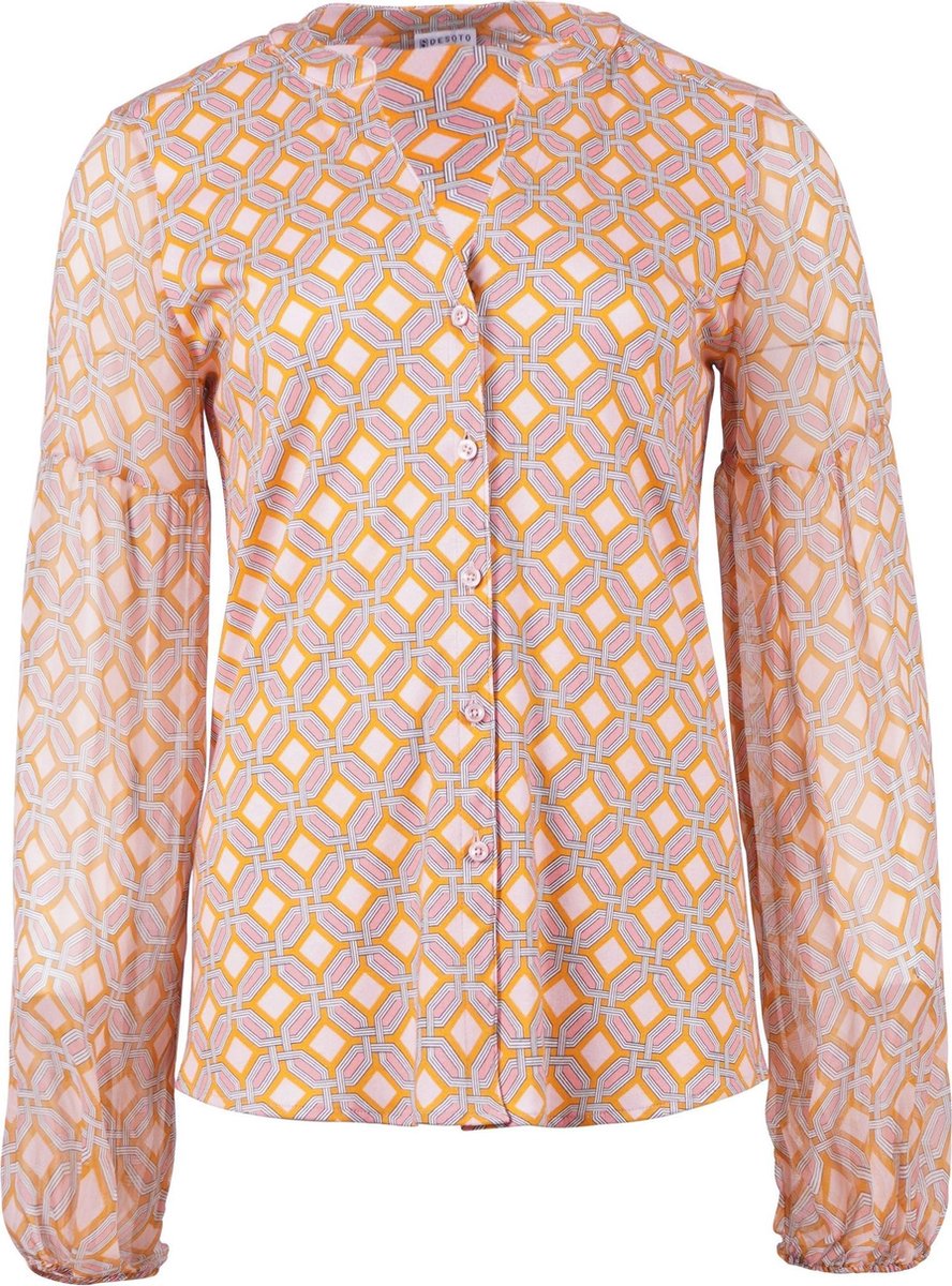 Desoto Fay Blouse Roze  dames maat 40