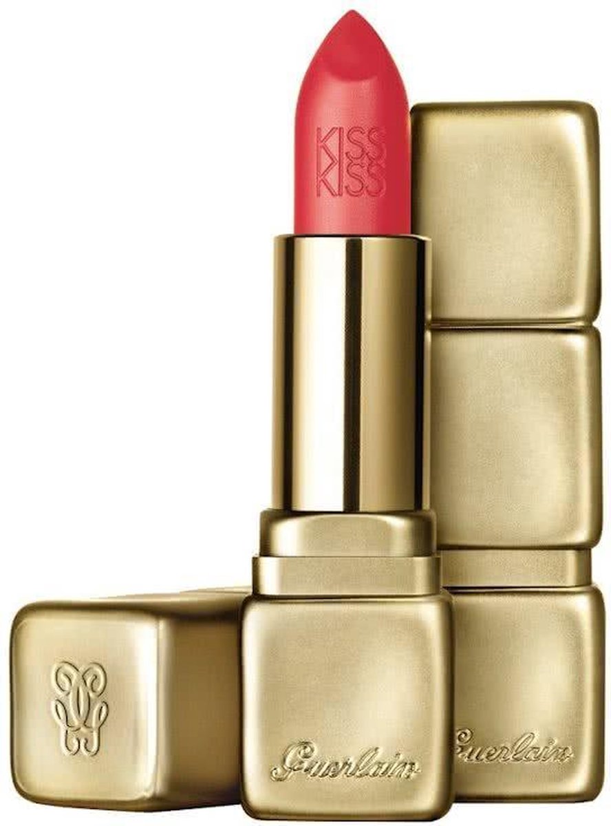 Guerlain KissKiss Matte lippenstift Koraal Mat