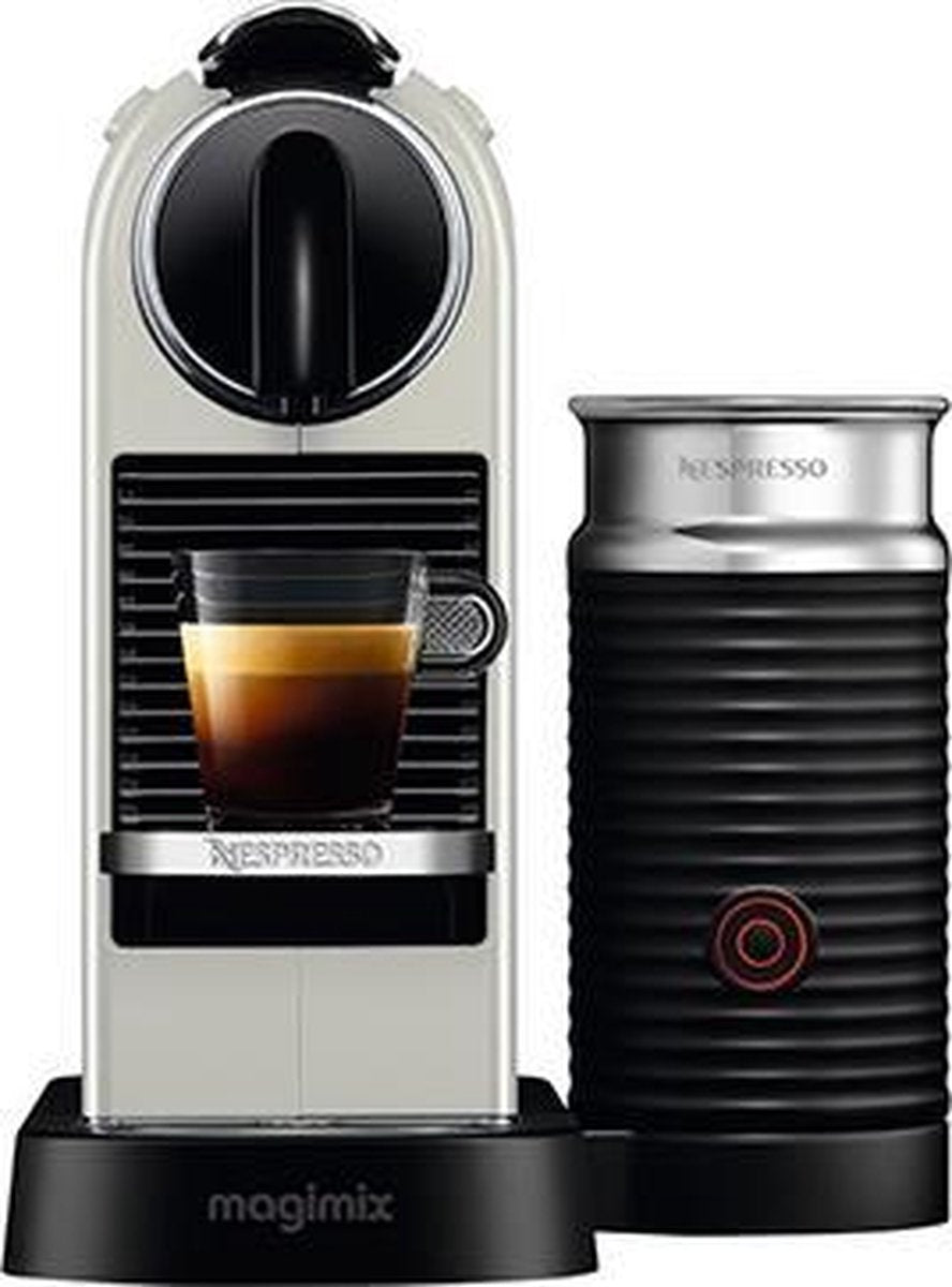 Nespresso Magimix CitiZ & Milk M195 - Koffiecupmachine - Wit