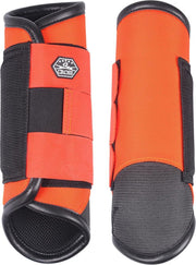 Qhp Beenbeschermers  Eventing Voor - Orange - m