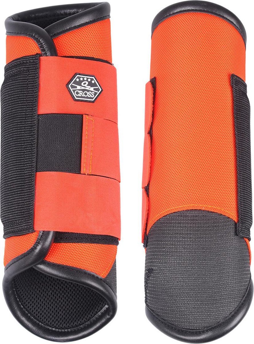 Qhp Beenbeschermers  Eventing Voor - Orange - m