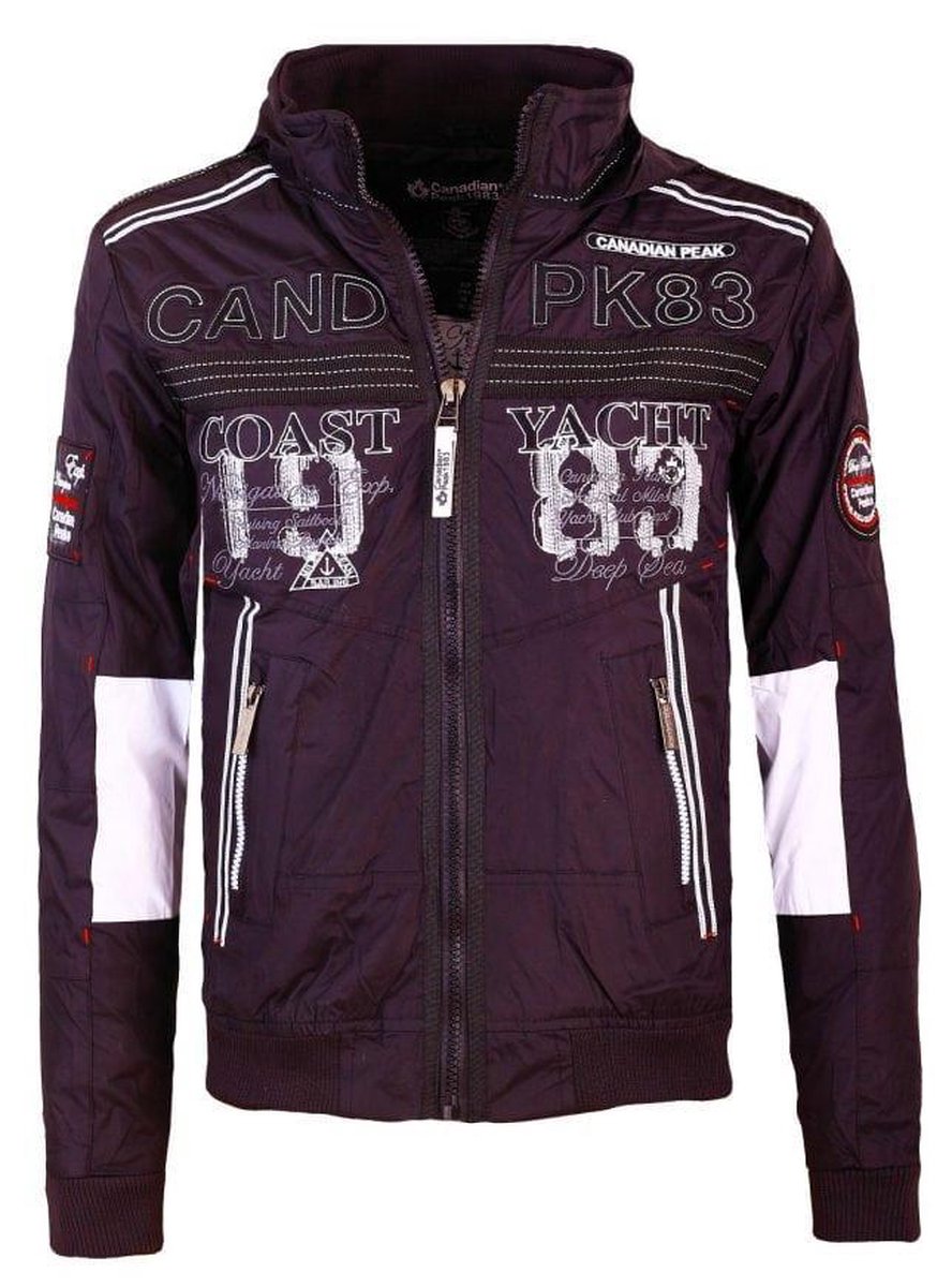Canadian Peak Heren Zomerjas Charlie Zwart - XL