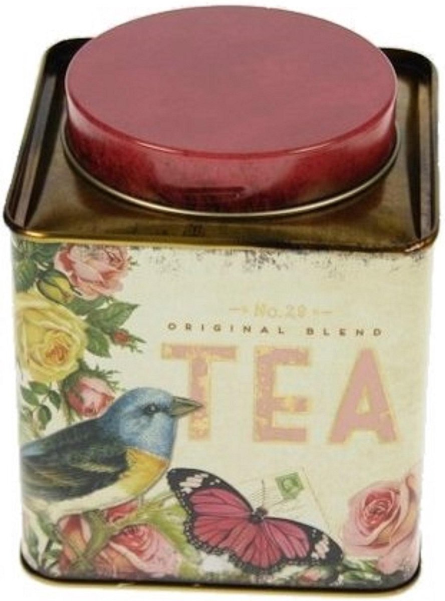 Blik tea vogel Nostalgia 12