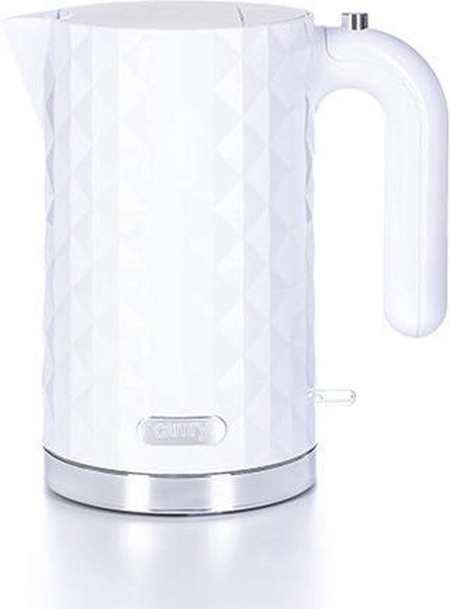 Moderne waterkoker - wit diamant - 2200 watt - 1.7 liter