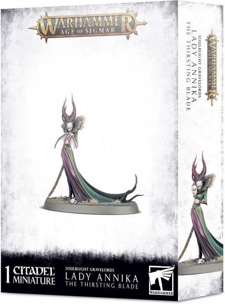 Soulblight Gravelords Lady Annika the Thirsting Blade