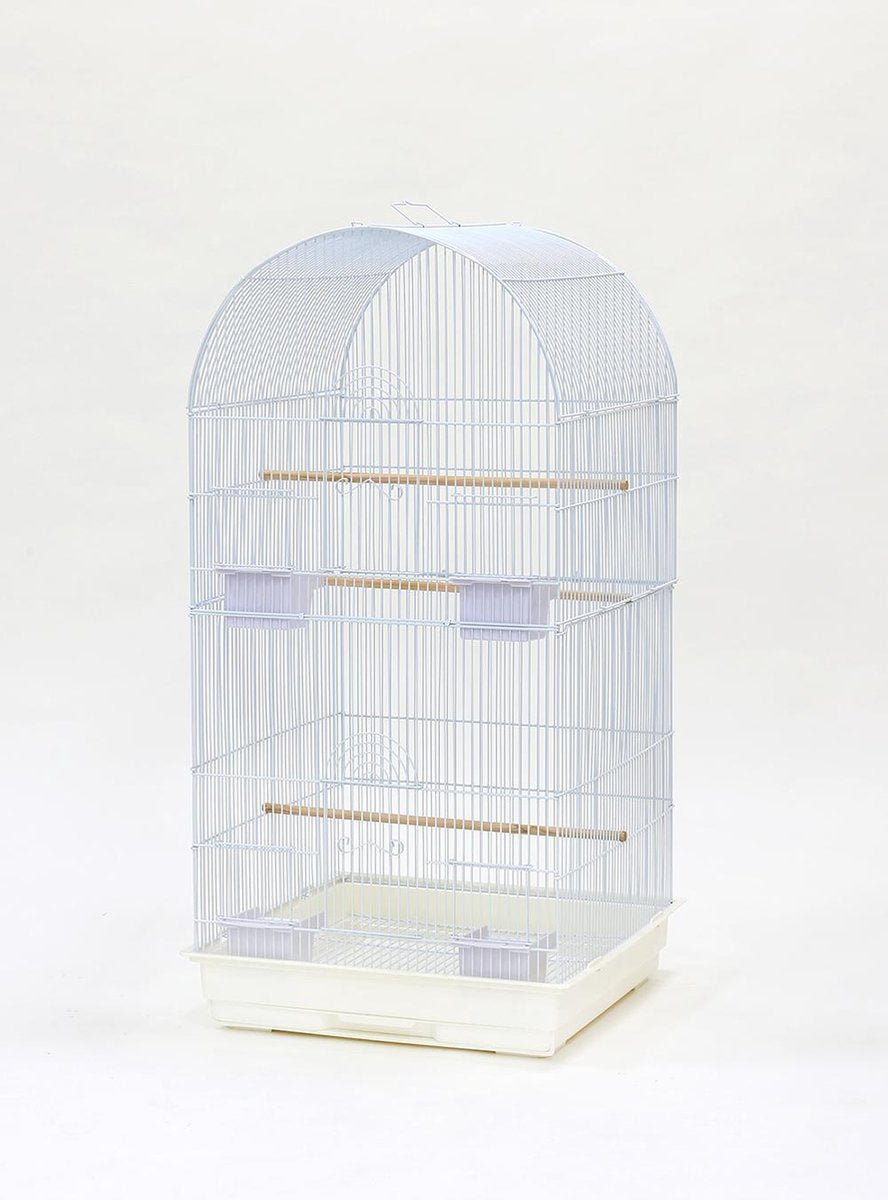 Keddoc - Bird Cage Budgie Tower - Kooi - Wit