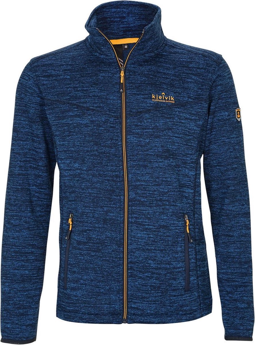 Kjelvik heren vest Roald navy/blue - maat S