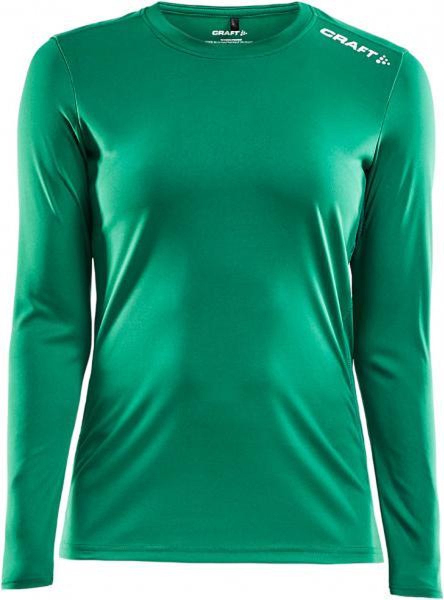 Craft Rush Long Sleeve Tee Dames - groen - maat M