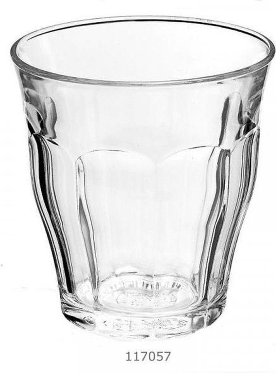 Duralex glas picardie 25cl ds a 6st Drinkglazen