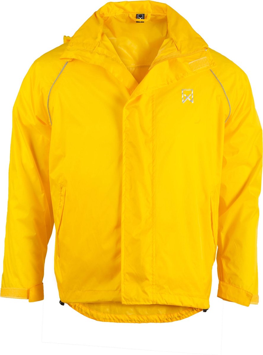 Willex Regenjack - Maat XL - Ademend - Geel