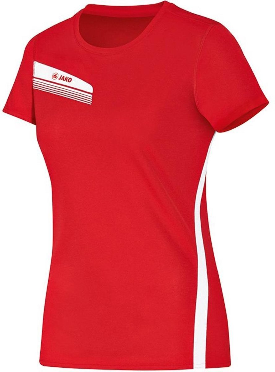Jako Athletico Dames T-Shirt - Shirts  - rood - 44