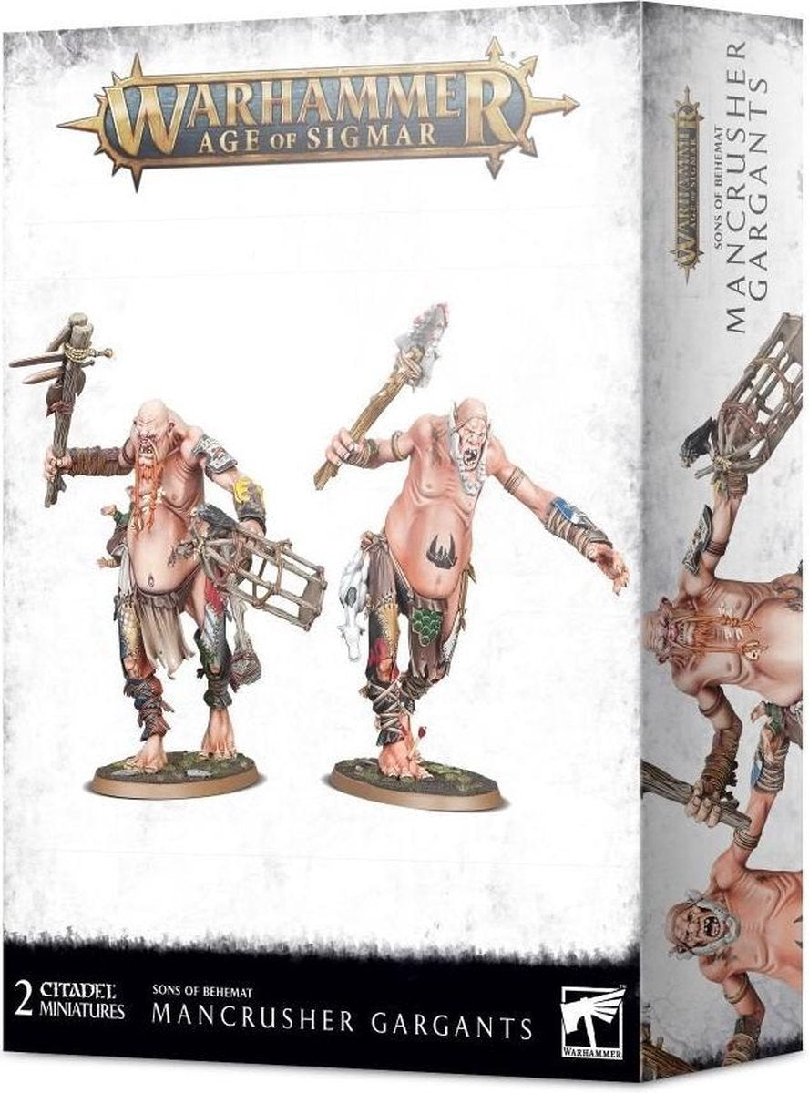 Age of Sigmar Sons of Behemat Mancrusher Gargants