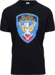 Fostex T-shirt Allied Airborne zwart