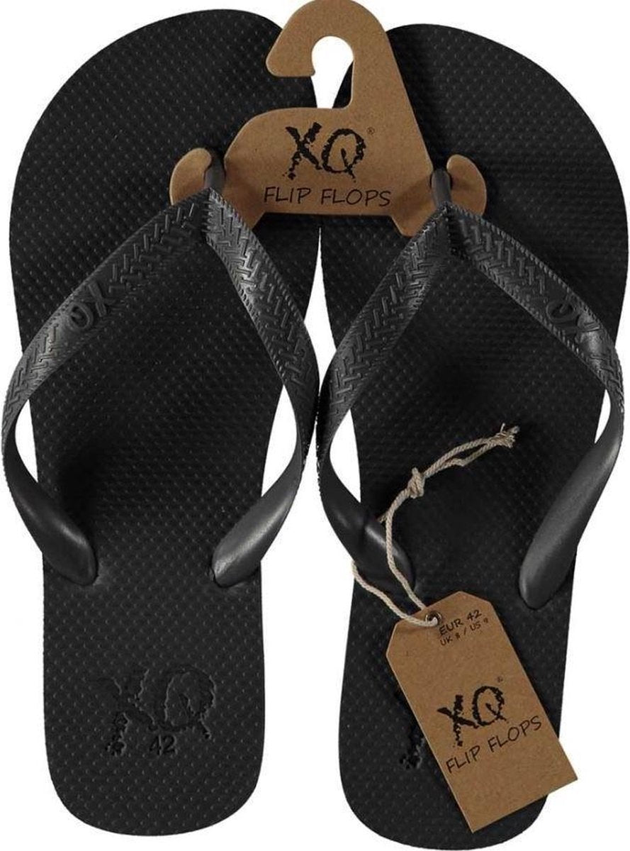 Xq Footwear Teenslipper Heren Polyester Antraciet Maat 44