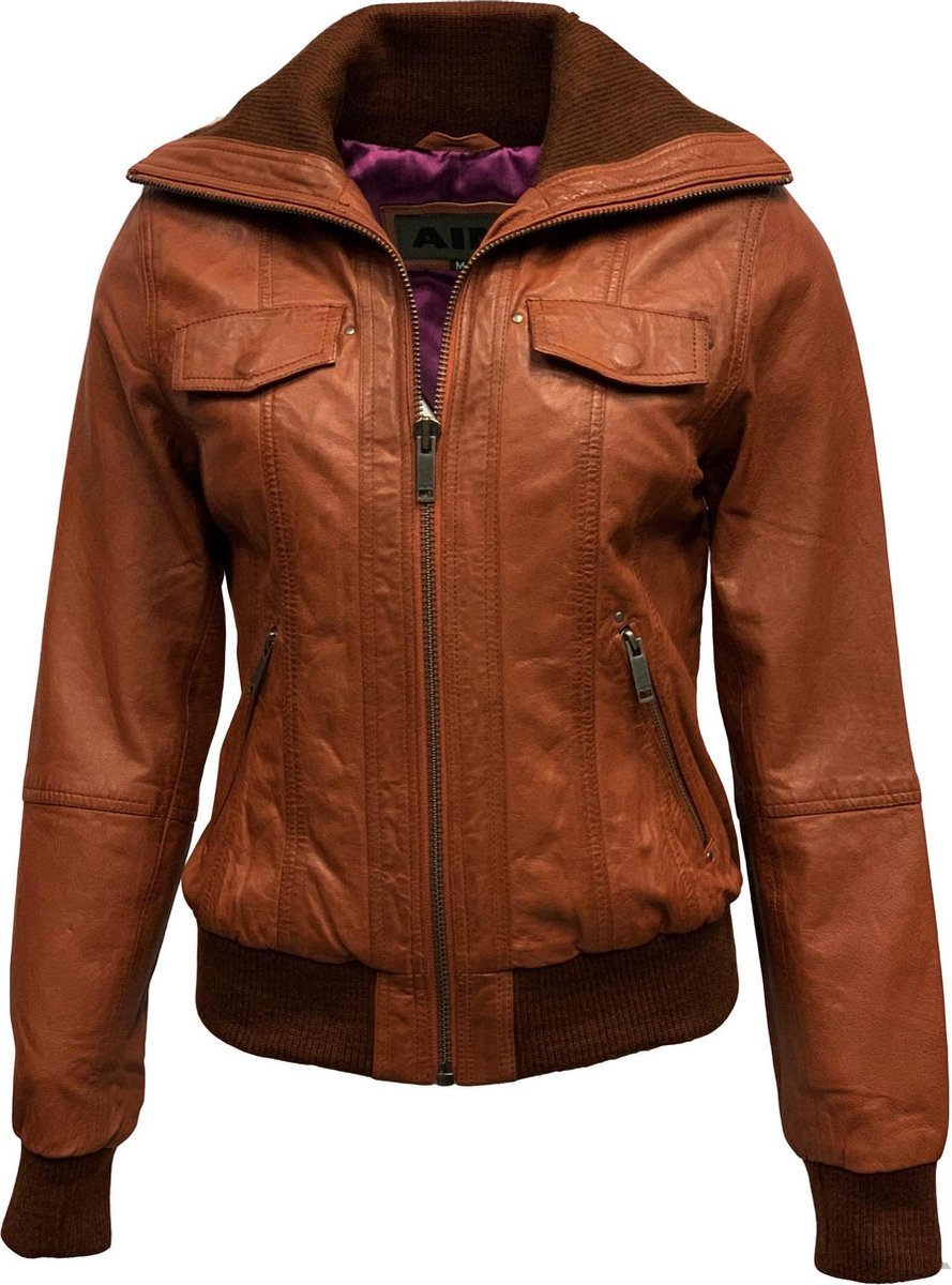 Bomber dames jas tobacco-moderna - S