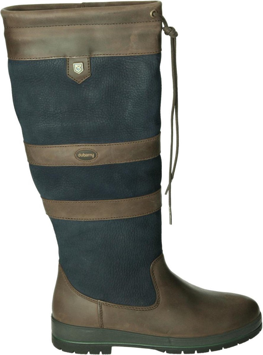 Dubarry Dames Hoge laarzen Galway - Navy  / Brown - Maat 38