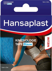 Hansaplast Kinesiologie Sporttape - Blauw - 1 Rol