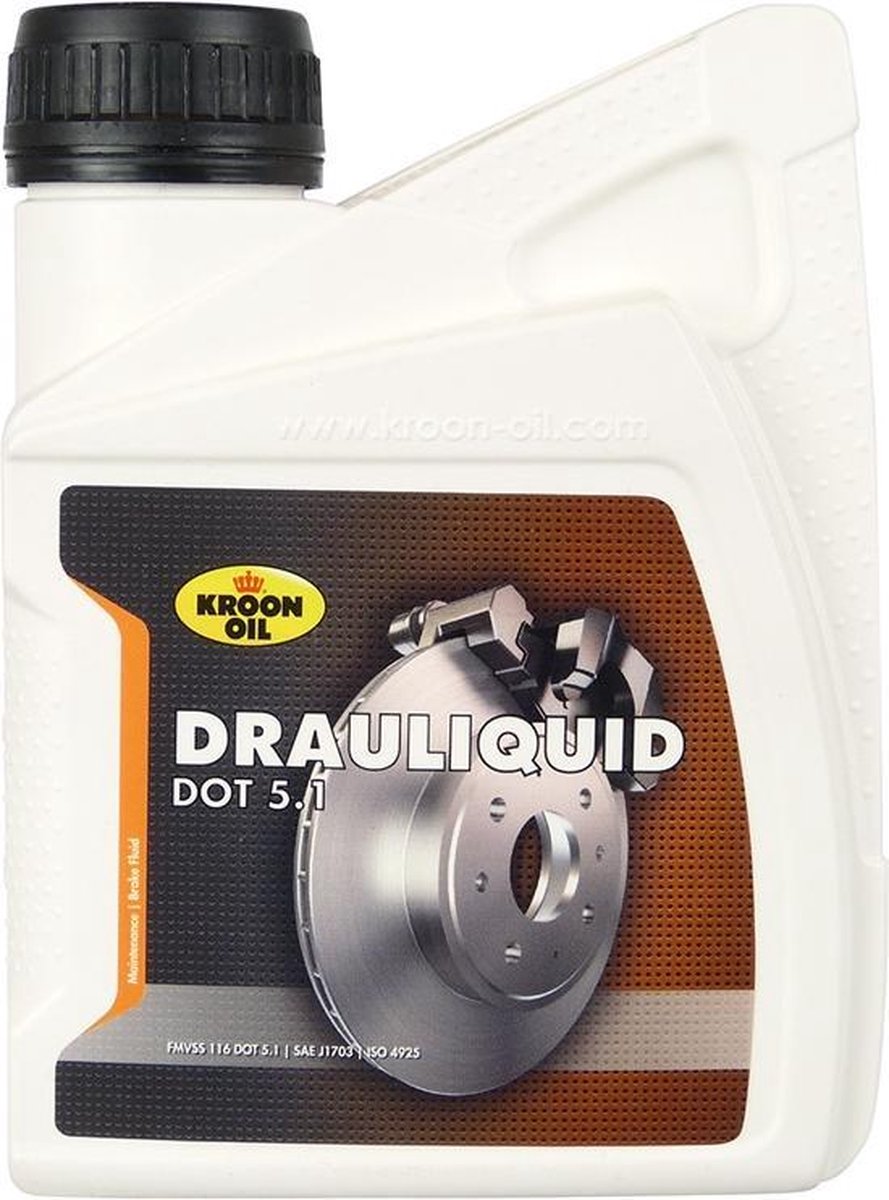 KROON OIL | 500 ml flacon Kroon-Oil Drauliquid DOT  5.1 | SALE OP=OP