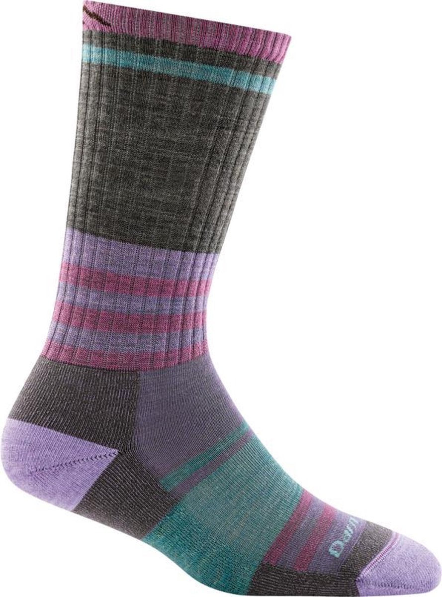 Darn Tough Her Spur Boot Sock Cushion Wandelsokken Taupe Dames