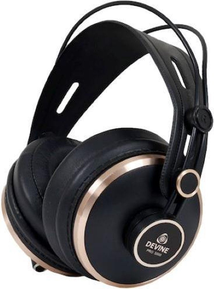 Devine PRO 5000 Hoge kwaliteit hoofdtelefoon koptelefoon headset voor DJ en muziek instrumenten piano keyboard