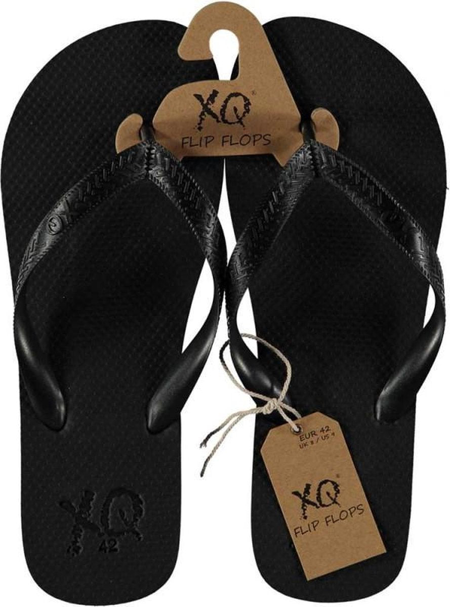 XQ Flipflops - Heren teenslippers - Zwart - Maat 41