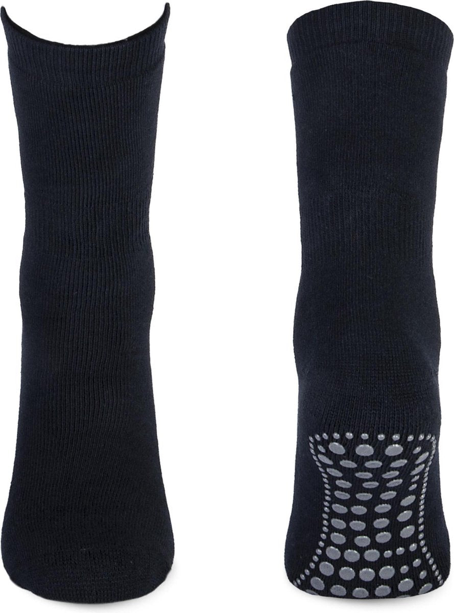 Basset Antislip Sokken Donkerblauw 18-19