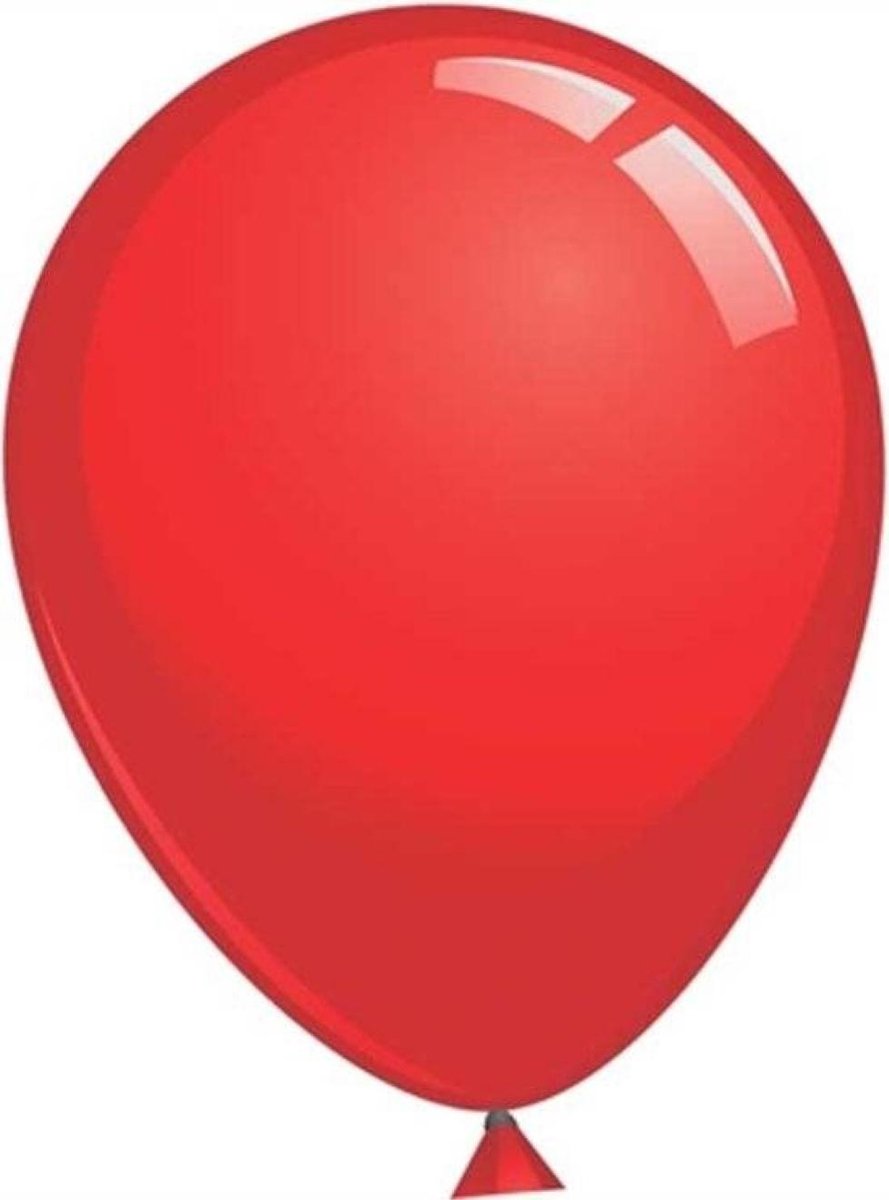 Ballonnen - Mega - Rood - 61cm - 6st.