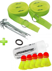 Speedminton® Match Special - Easy Court PRO - 5 Match Speeders - crossminton - speed badminton