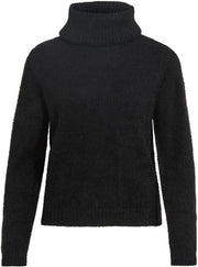 Vifeami Rollneck L S Knit Top Su 14056500 Black