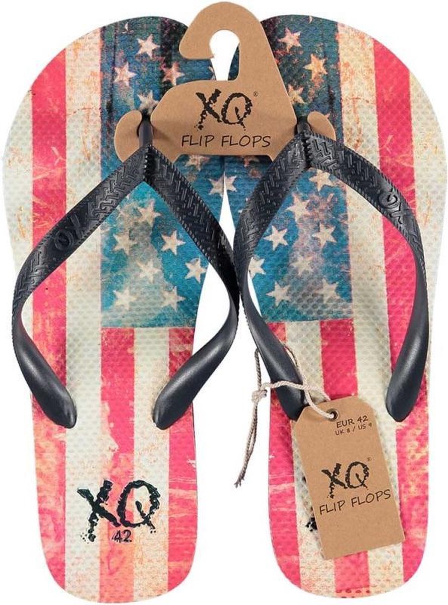 XQ Flipflops - Heren teenslippers - USA - Maat 43