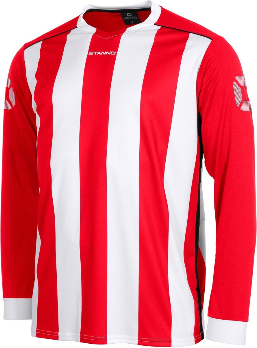 Stanno Brighton Shirt l.m. Sportshirt - Rood - Maat 116