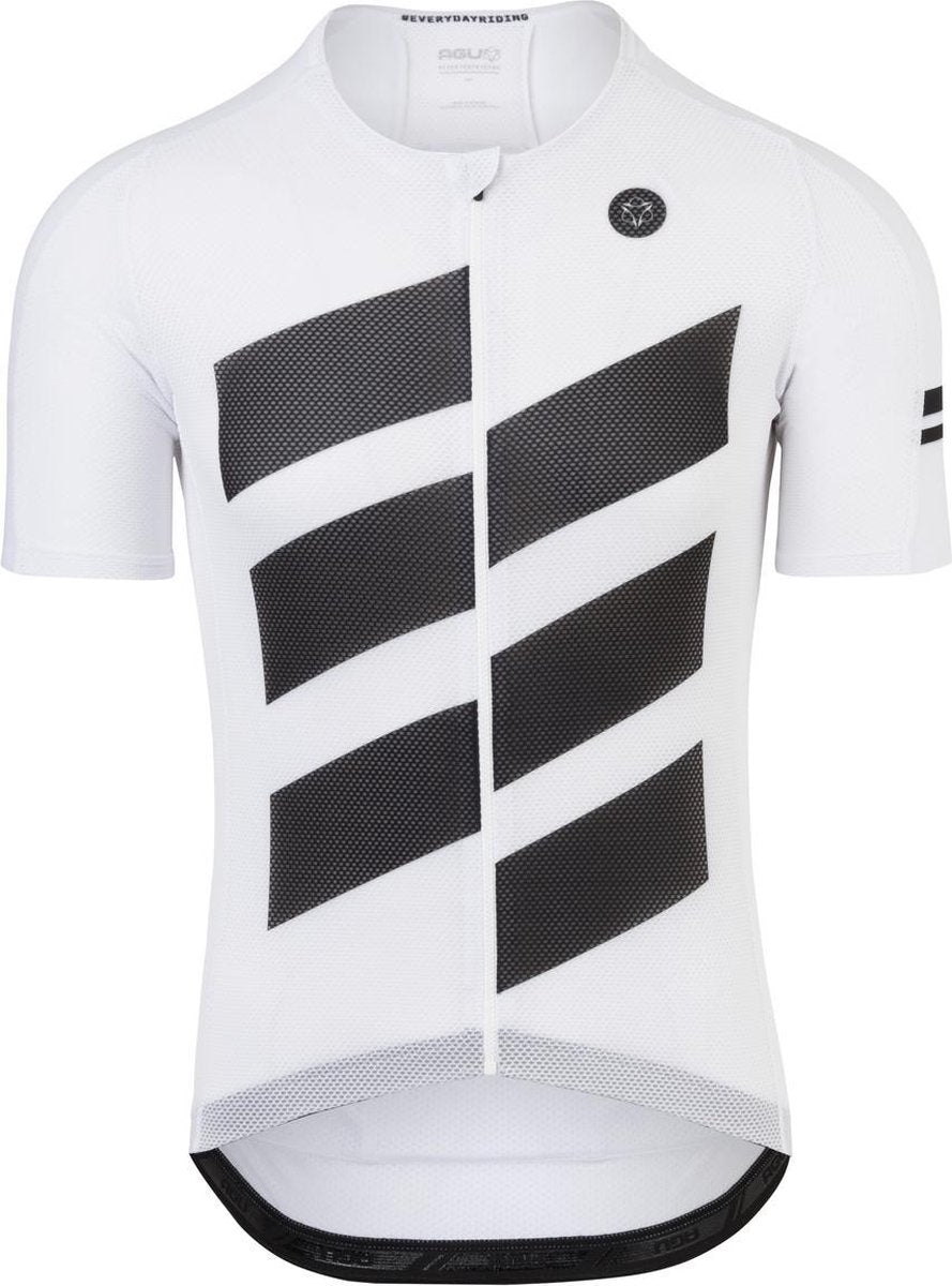 AGU High Summer Fietsshirt Trend Heren Fietsshirt - Maat L - Wit