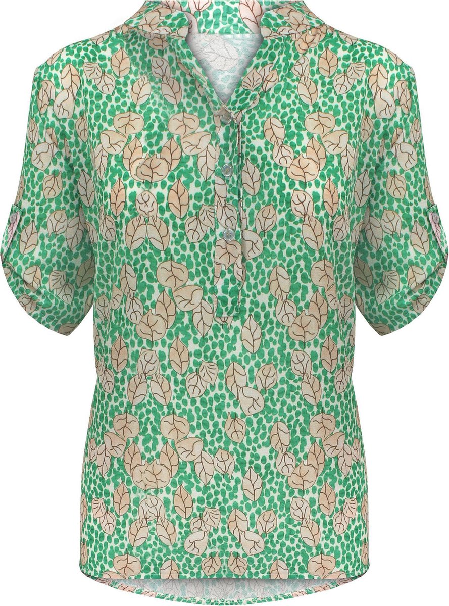 Leaf Stip Top Groen