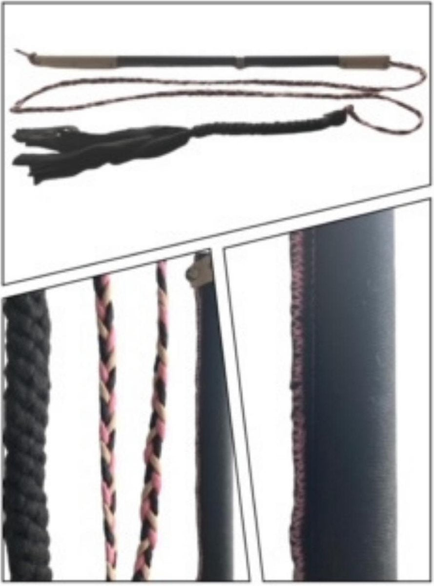 Hondenspeelgoed Flirtpole maat 2 in de kleuren donkerblauw