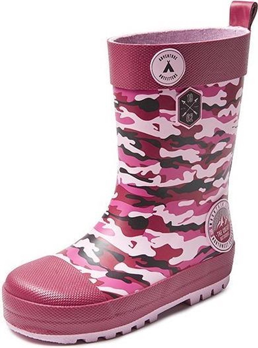 Regenlaars Gevavi Boots | Kris kinderlaarsje Rubber | Maat 25 | Roze