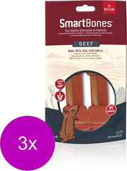 Smartbones Classic Bone Chews Rund - Hondensnacks - 3 x Medium