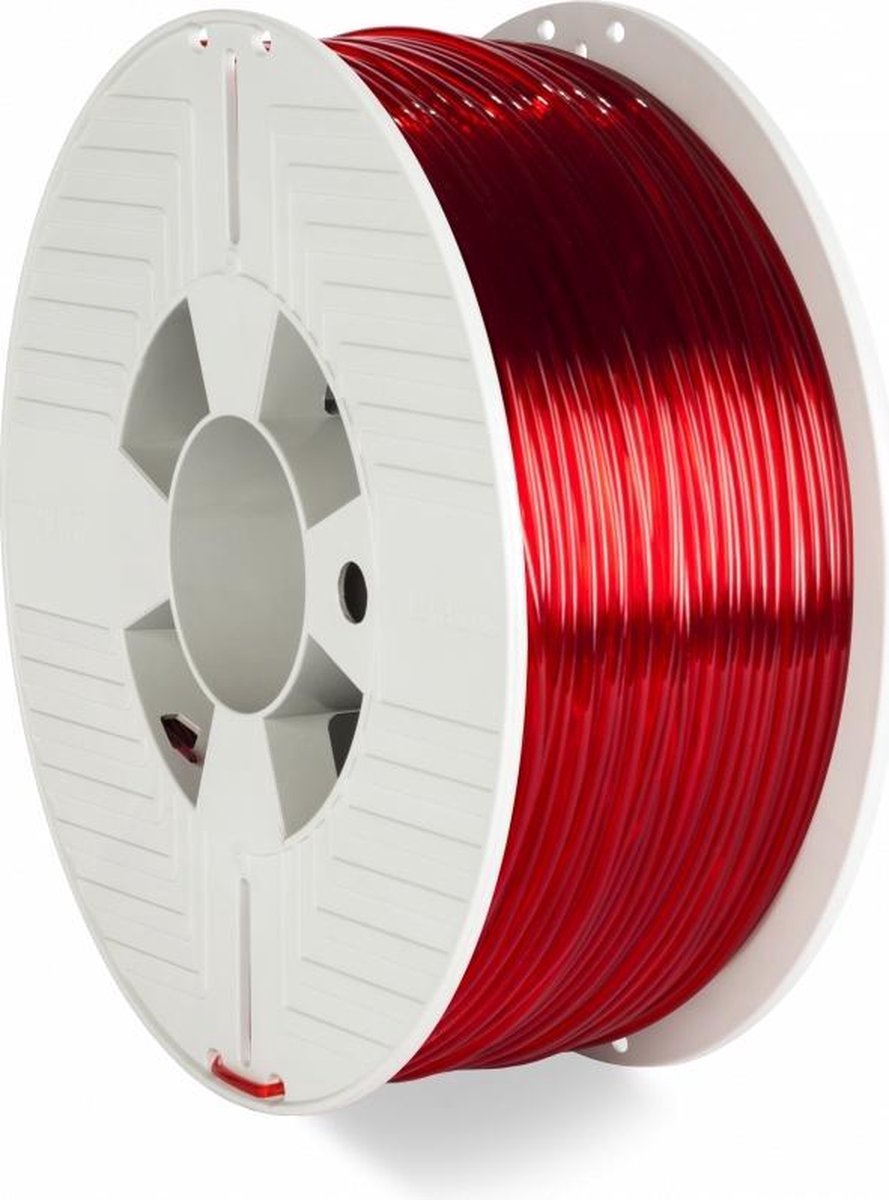 Verbatim 55062 3D-printmateriaal Polyethyleentereftalaatglycol (PETG) Rood