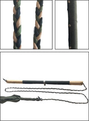 Hondenspeelgoed. Flirtpole maat 1 inde kleuren legergroen