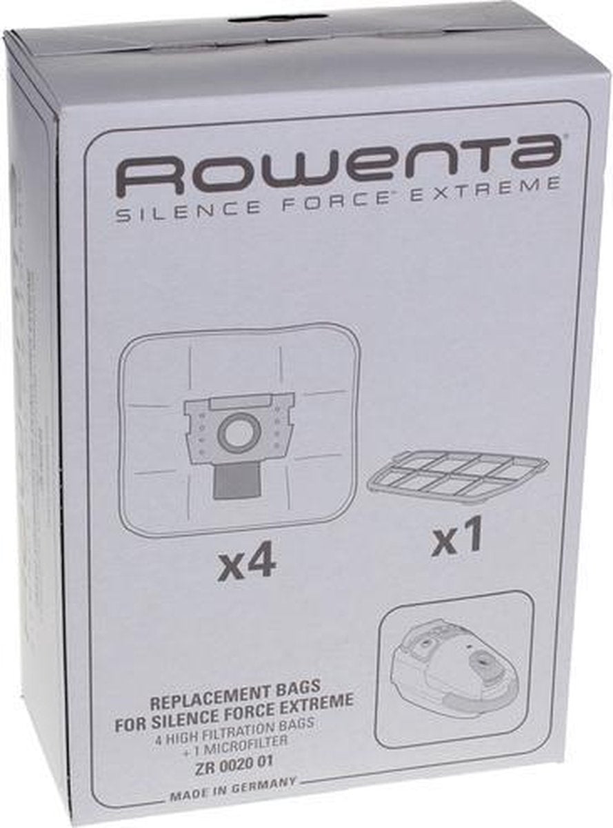 ROWENTA - STOFZUIGERZAK - VERP. 4st + Filter - ZR002001