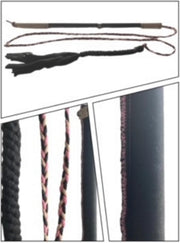 Hondenspeelgoed Flirtpole maat 1 in de kleuren donkerblauw