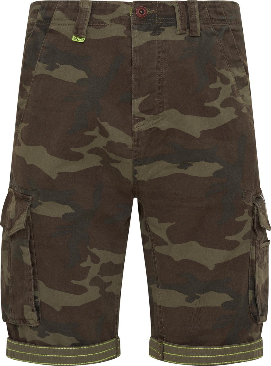 MZ72 Brand - Heren Shorts Fresharmy Short - Groen - Maat 30