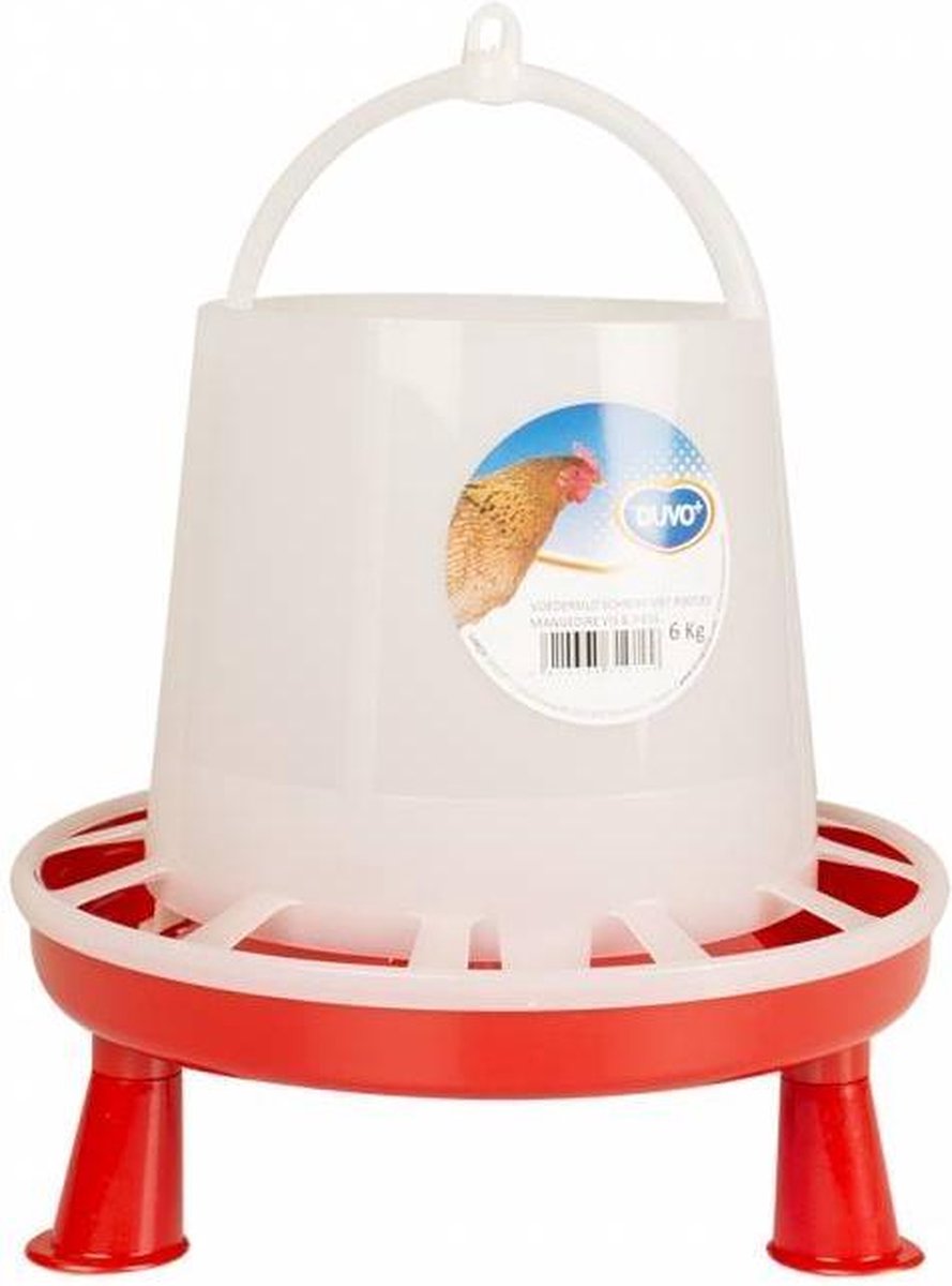 Voedersilo schroef met pootjes 8KG - 10L