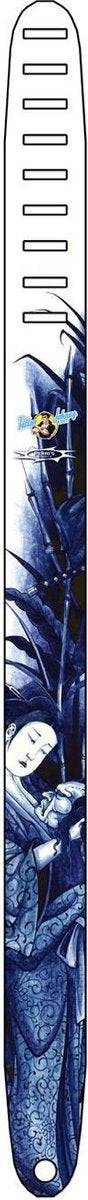 lederen gitaarriem 6