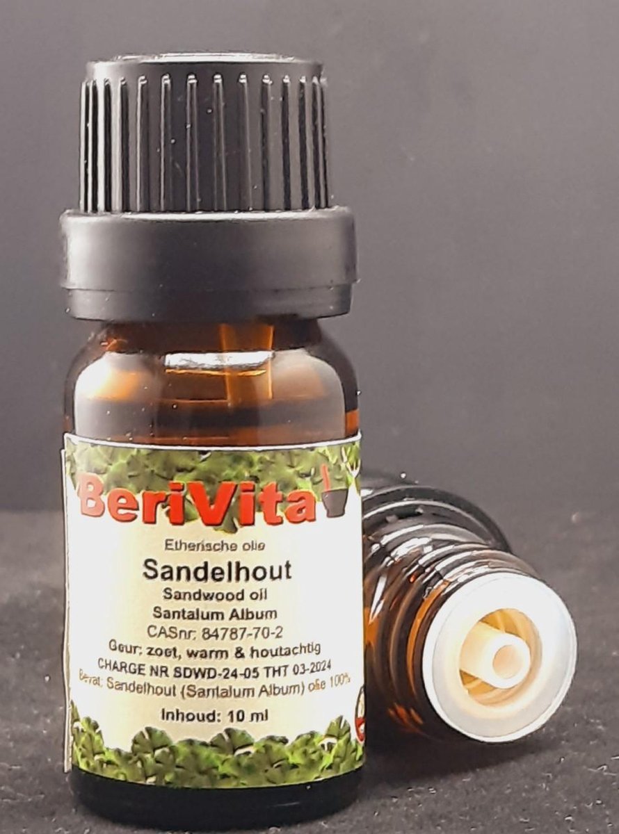 Sandelhout Olie 100% Puur 10ml - Etherische Sandelhoutolie - Sandalwood Oil