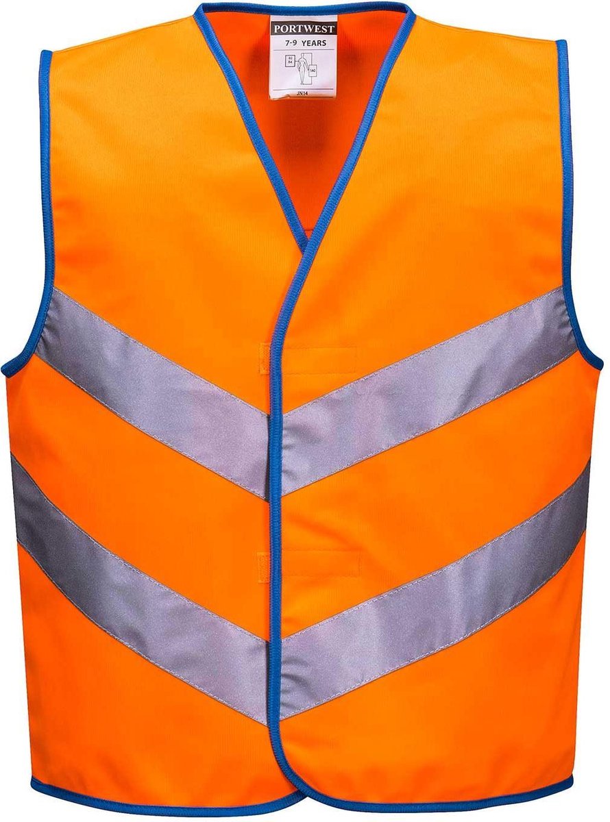 Kinder verkeersvest Oranje - 4-6 jaar