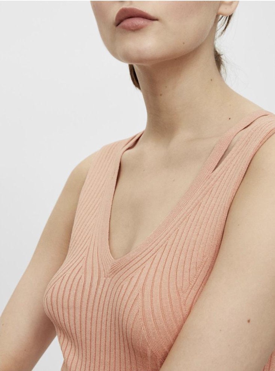 OBJECT - objrosalia knit tank - schrimp