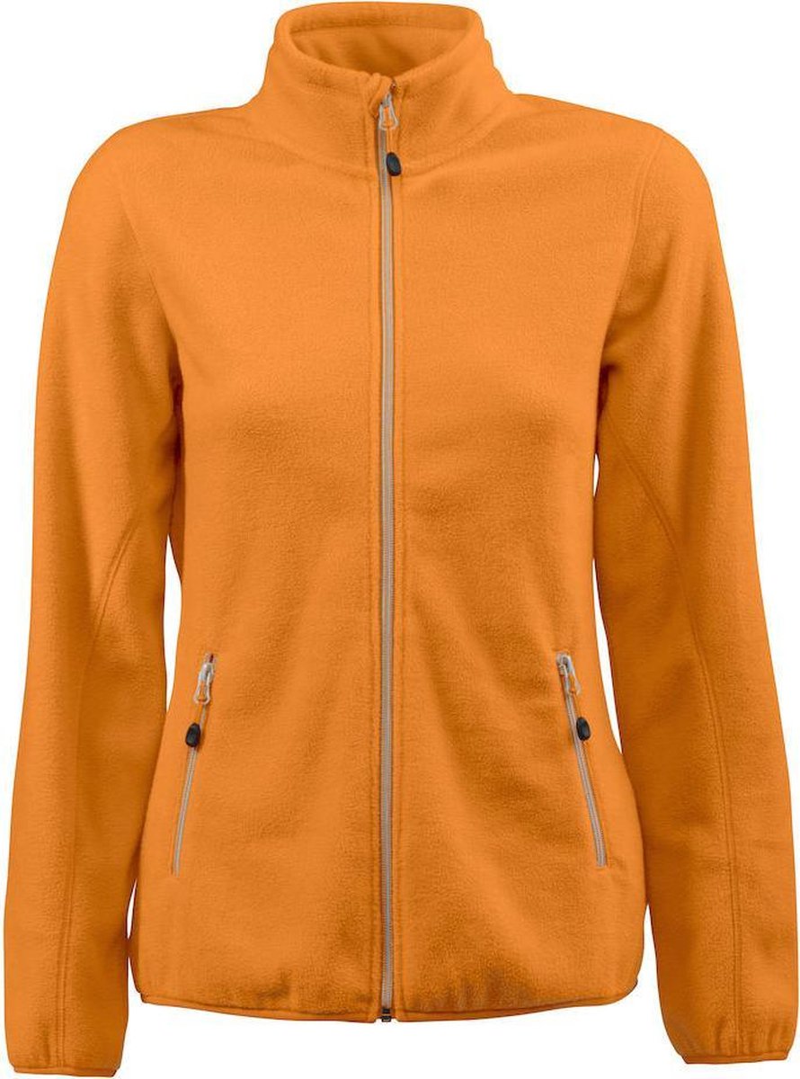 Printer Fleece Vest Rocket Lady 2261503 Oranje - Maat S
