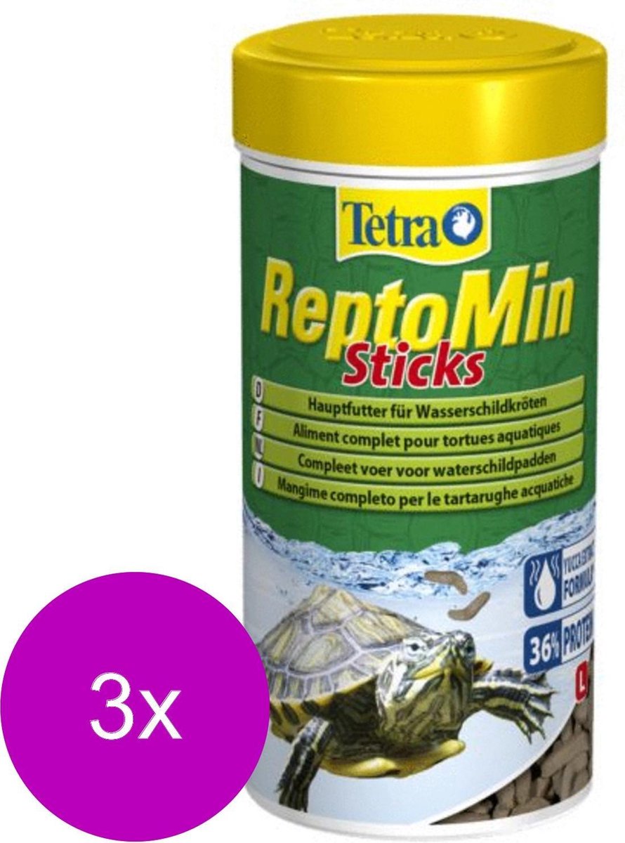 Tetra Fauna Reptomin Sticks - Voer - 3 x 100 ml