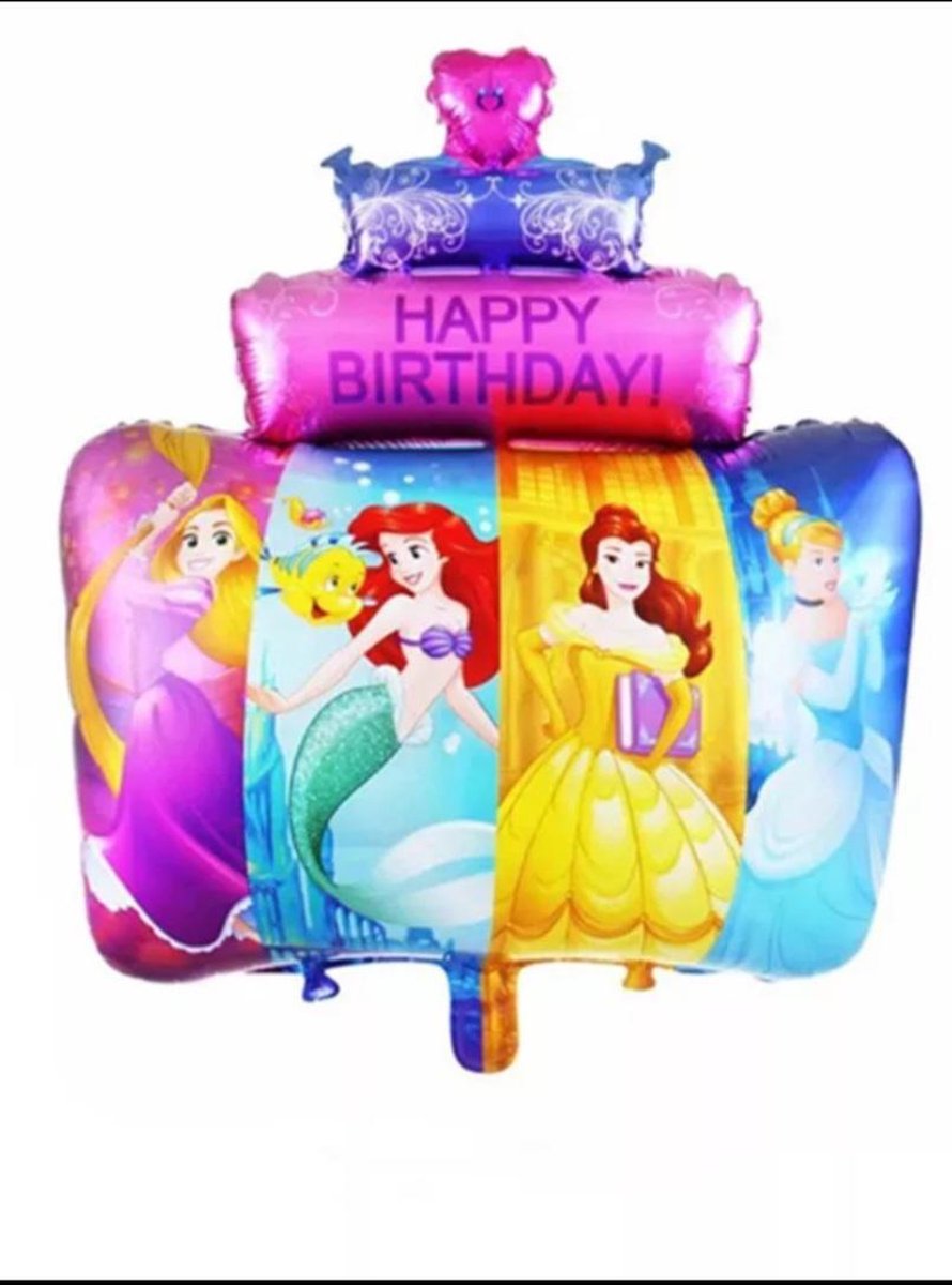 Grote Prinses Happy birthday. prinsessen Folie Ballon