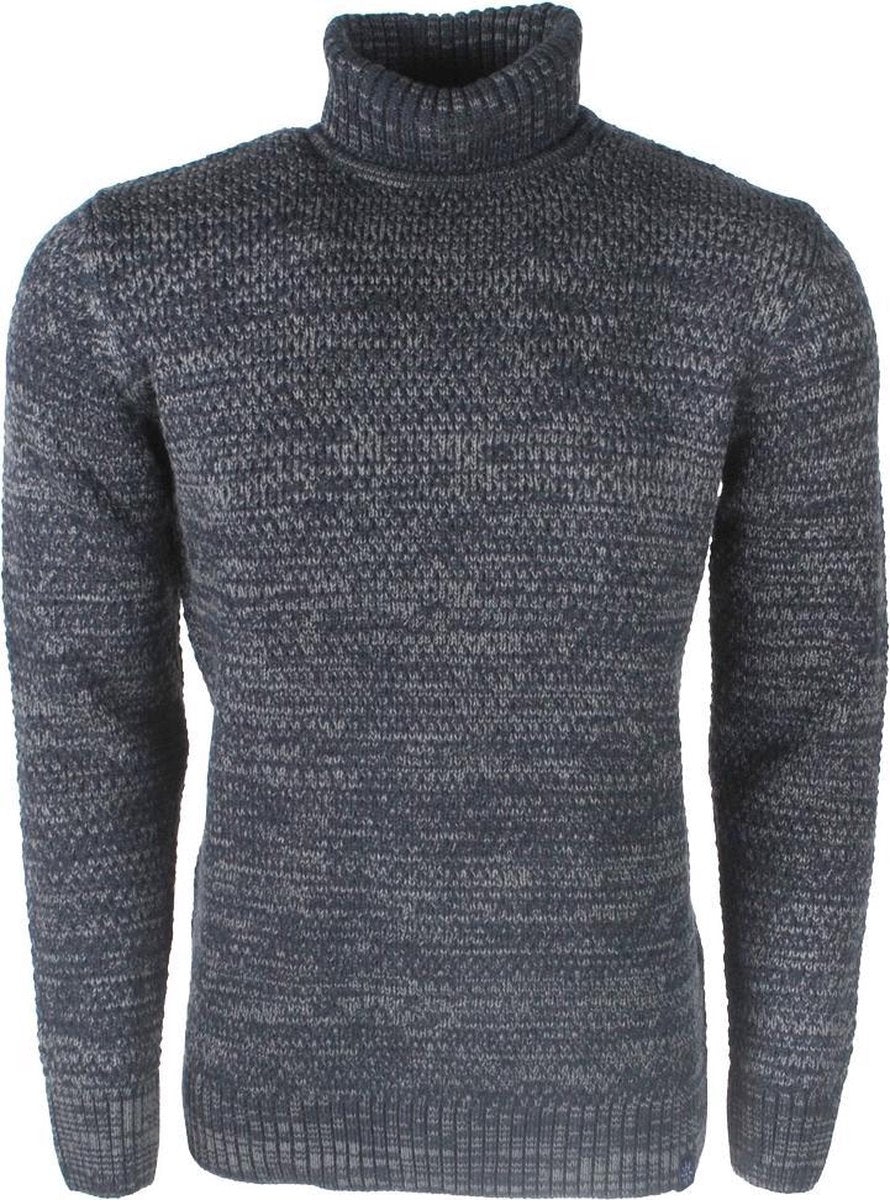 Ferlucci - Exclusieve Heren Trui - Grof Gebreid - Model Pietro - Grijs